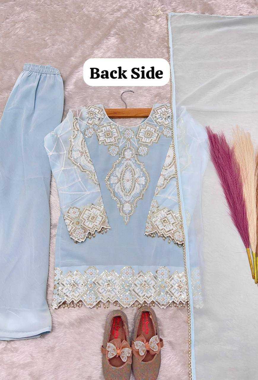 YNF Wholesale Faux Georgette Embroidery Suits  | Surat Manufacturer
