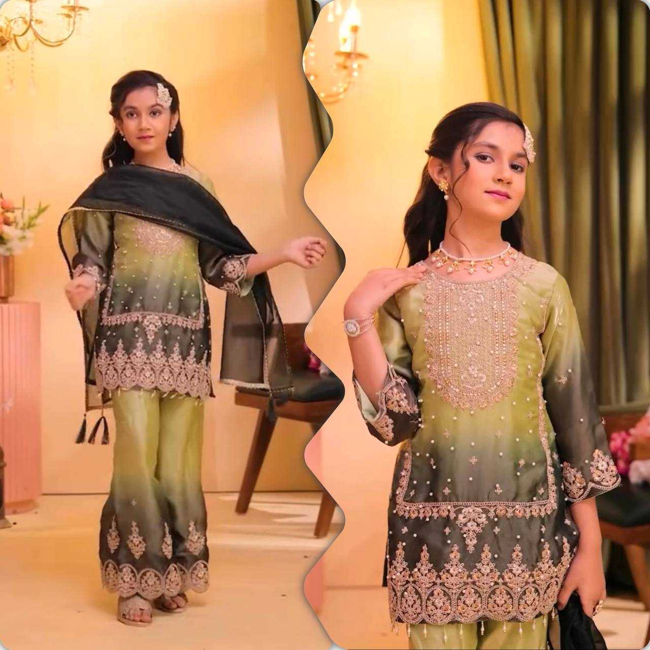 YNF Wholesale Heavy Silk Embroidered Frock  | Surat Manufacturer