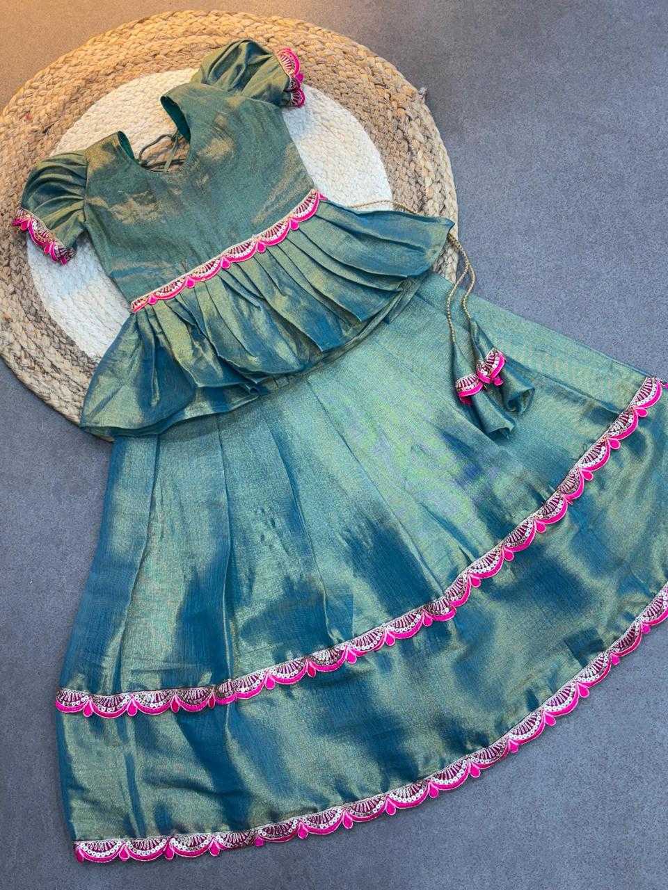 YNF Wholesale Soft Silk Kids Lehenga  | Surat Manufacturer