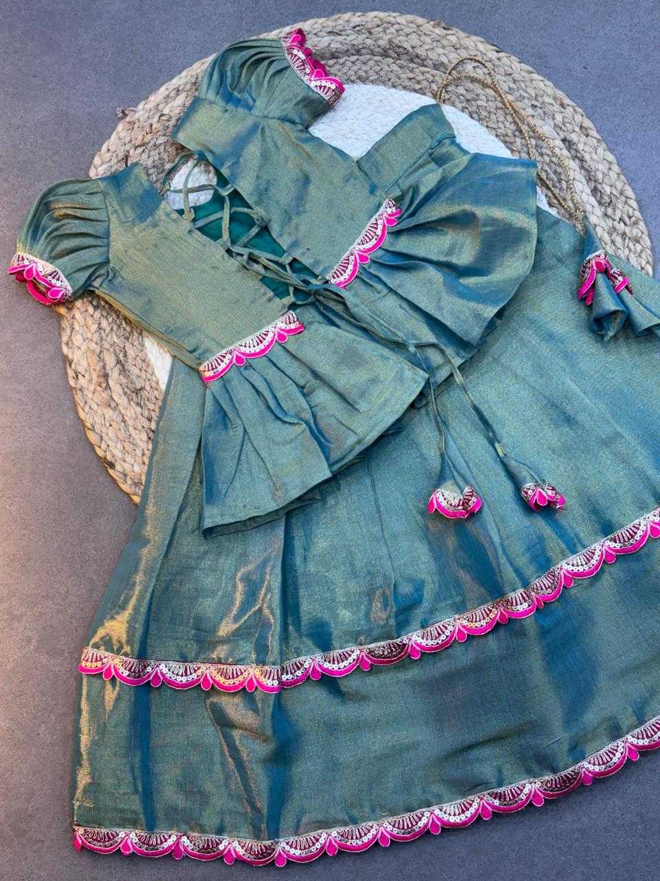 YNF Wholesale Soft Silk Kids Lehenga  | Surat Manufacturer