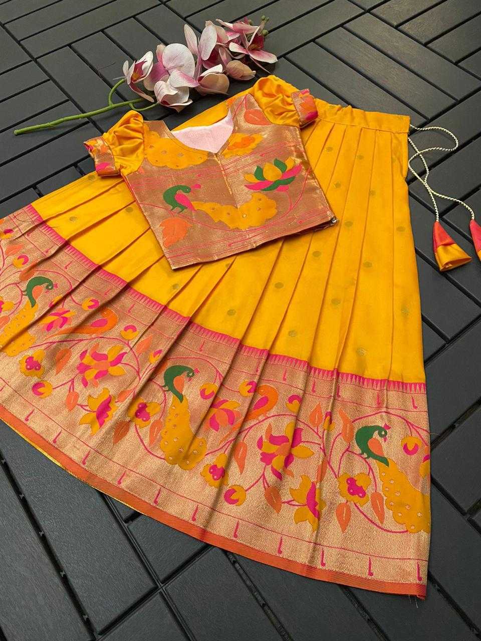 YNF Wholesale Fancy Kids Lehenga  | Surat Manufacturer