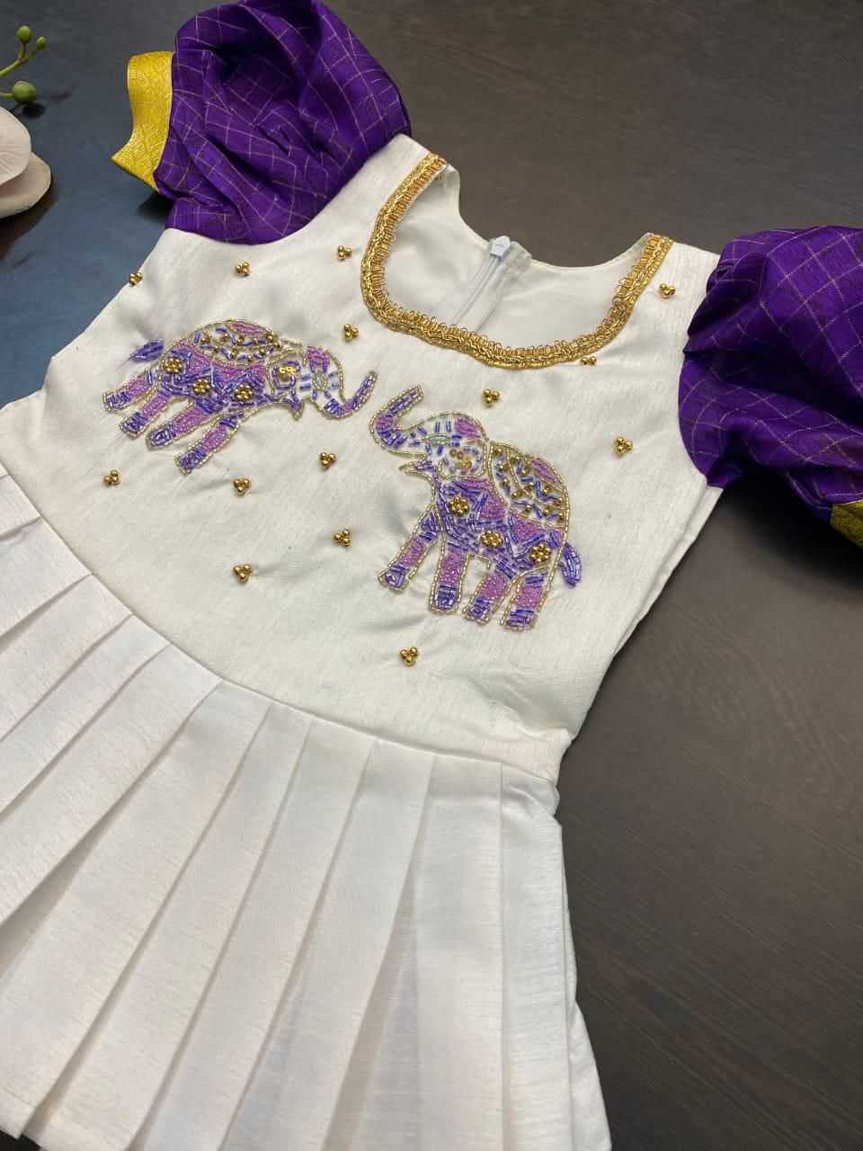 YNF Wholesale Dola Silk Kids Lehenga  | Surat Manufacturer