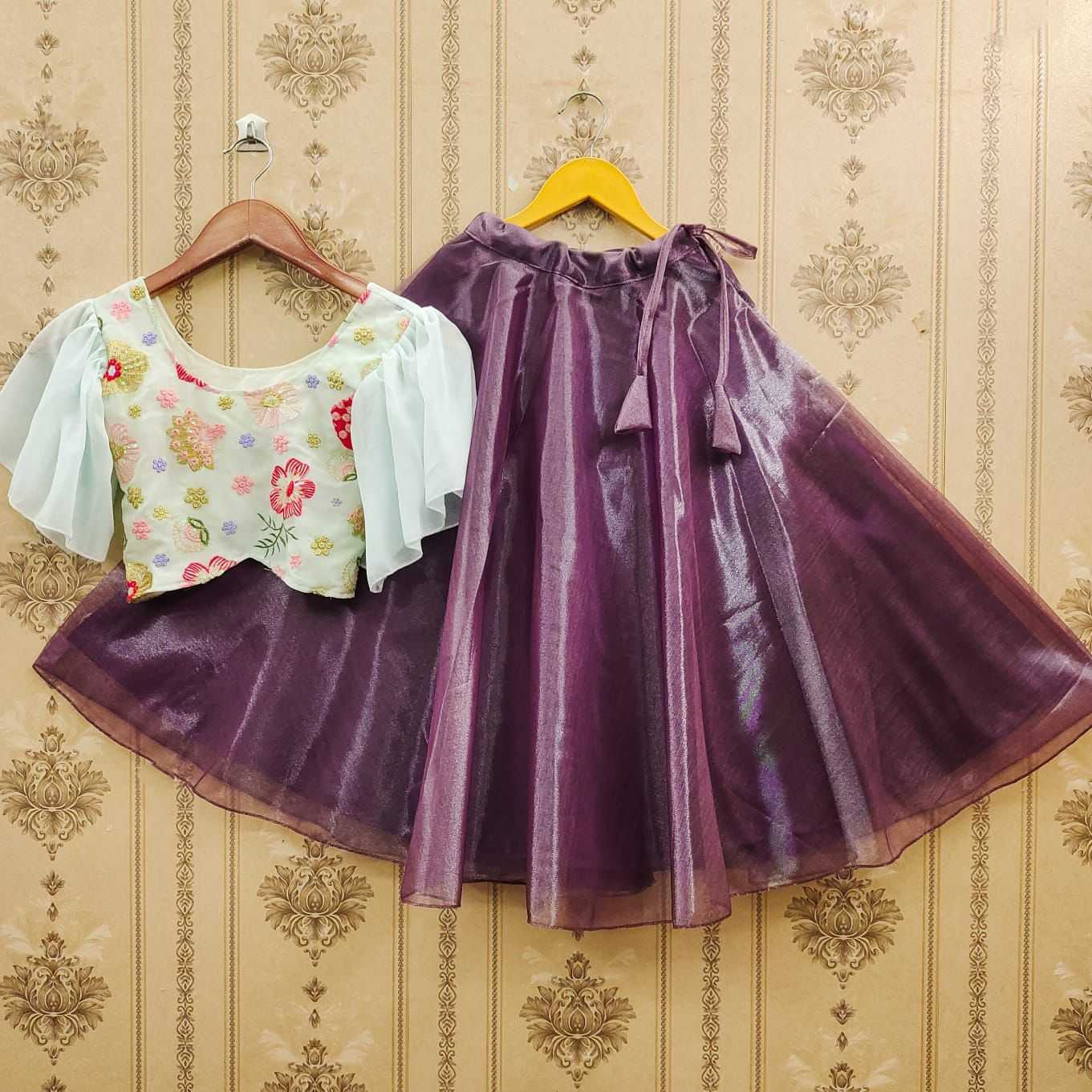 YNF Wholesale Georgette Kids Lehenga  | Surat Manufacturer