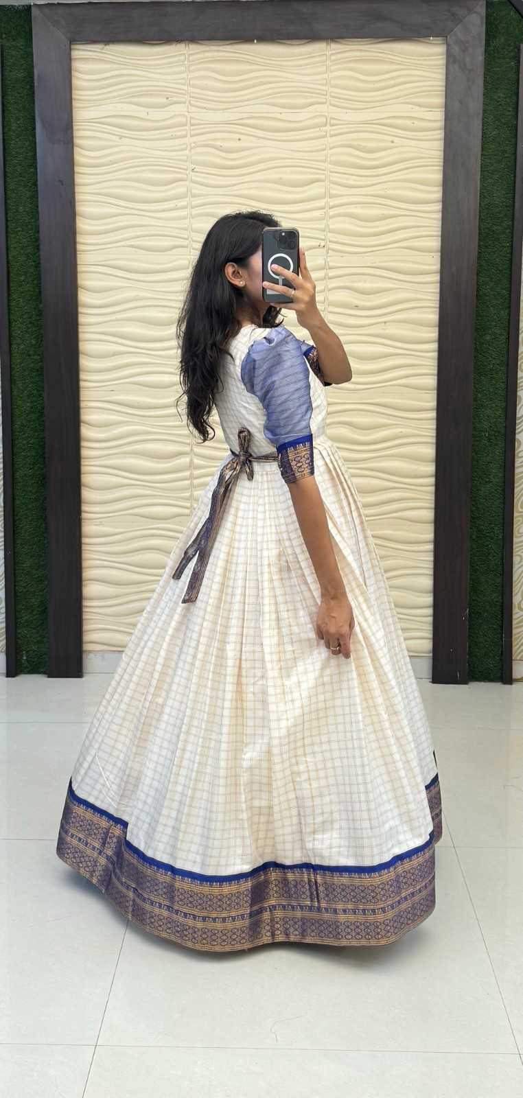YNF Wholesale Cotton Fancy Gowns  | Surat Manufacturer