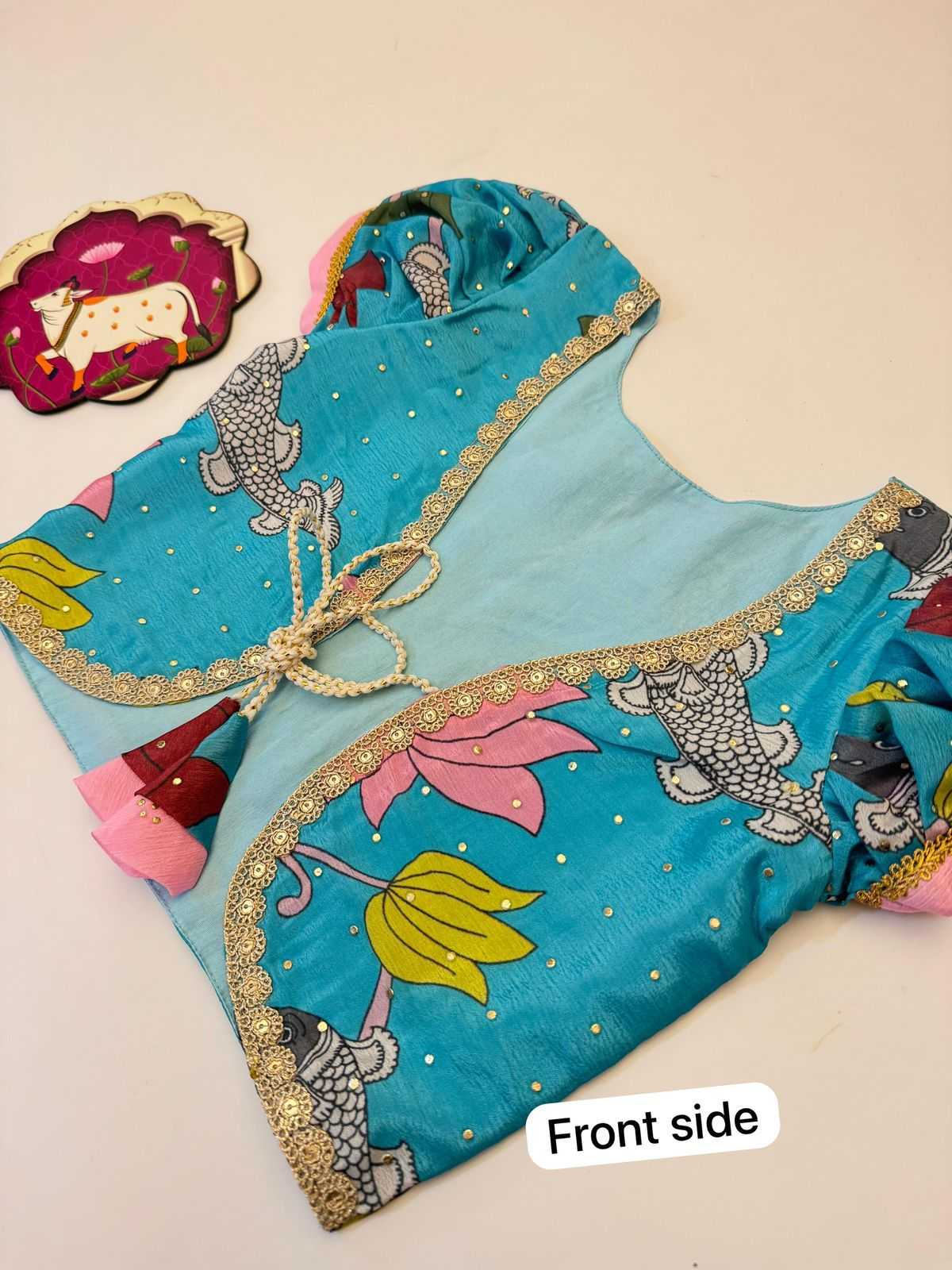 YNF Wholesale Chinon Silk Kids Lehenga  | Surat Manufacturer