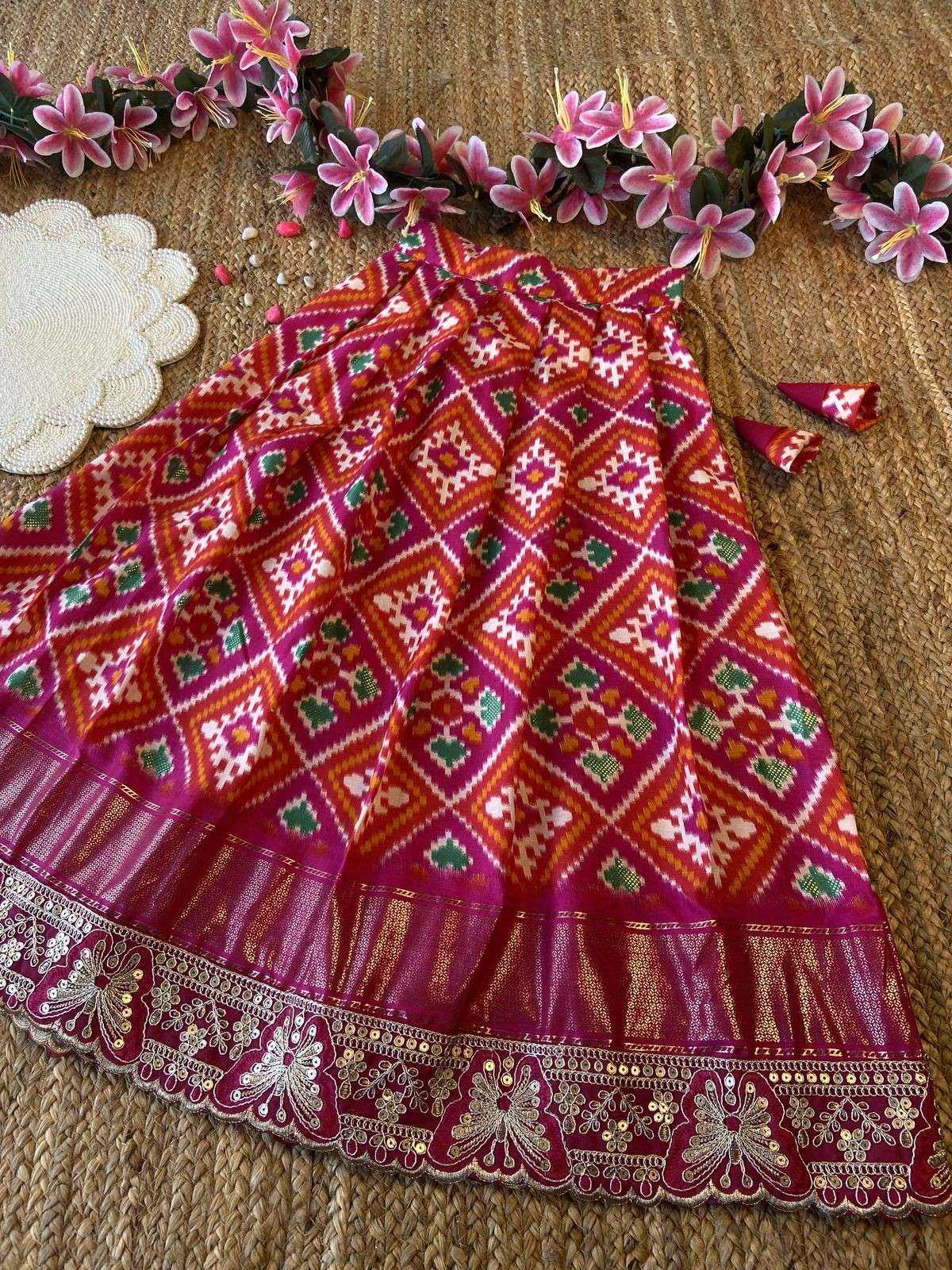 YNF Wholesale Dola Silk Kids Lehenga  | Surat Manufacturer