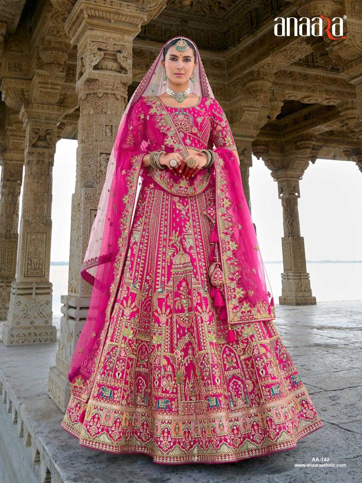 YNF Wholesale Silk Bridal Lehenga | Surat Manufacturer