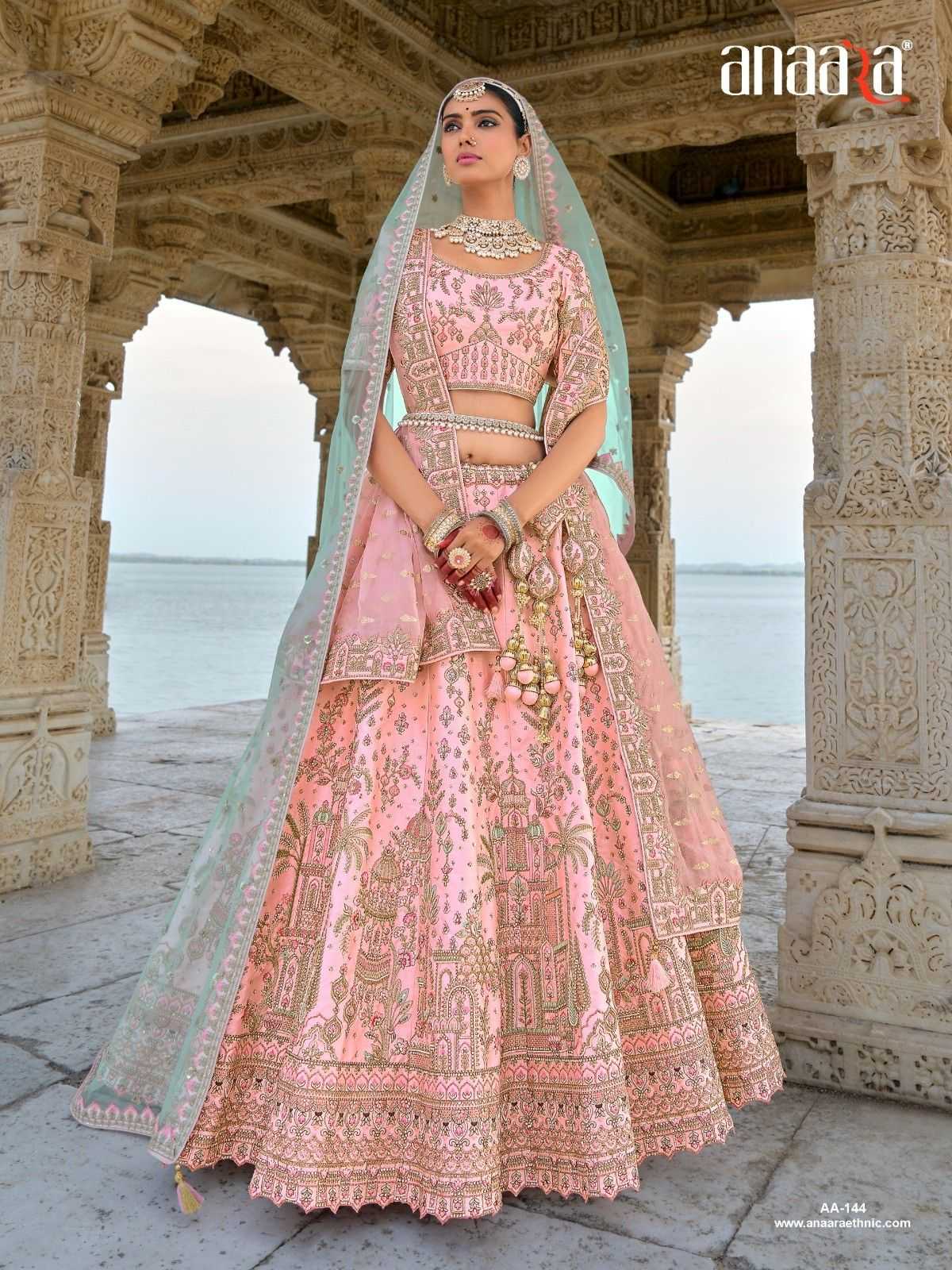 YNF Wholesale Silk Bridal Lehenga | Surat Manufacturer