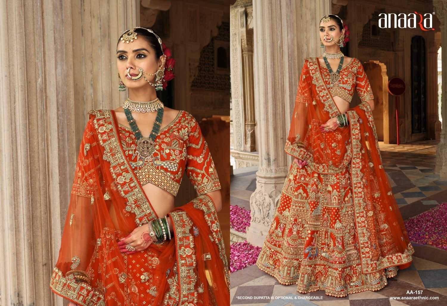 YNF Wholesale Silk Bridal Lehenga | Surat Manufacturer
