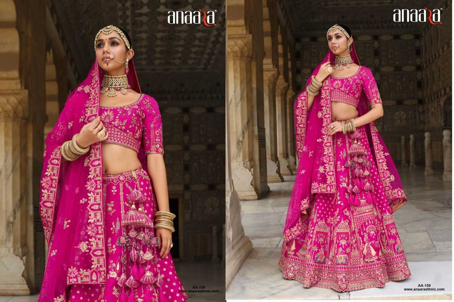 YNF Wholesale Silk Bridal Lehenga | Surat Manufacturer