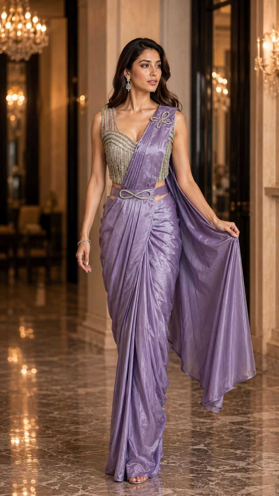 YNF Wholesale Chinon Designer Sarees  | Surat Manufacturer