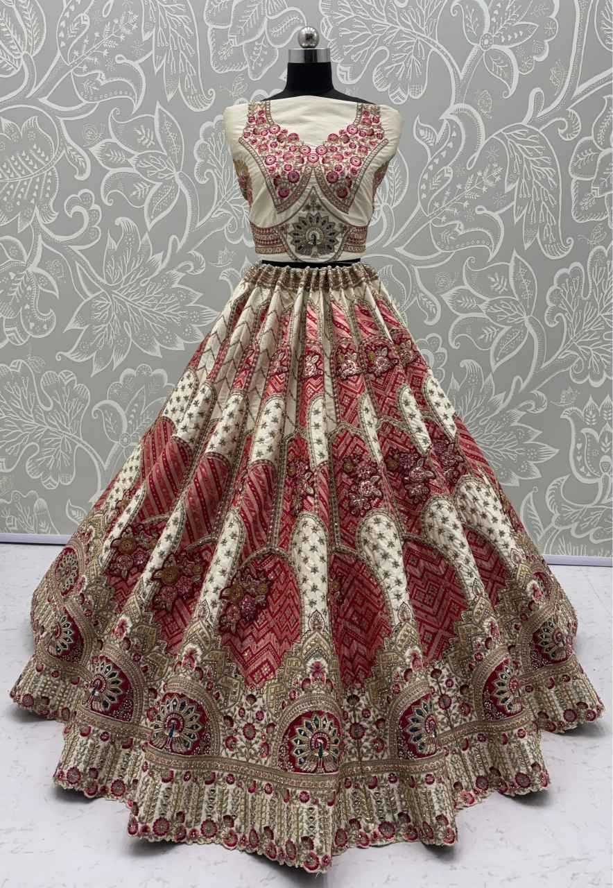 YNF Wholesale Banarasi Soft Silk Silk Lehenga KESH113 Anjani Art Mangal Fera | Surat Manufacturer
