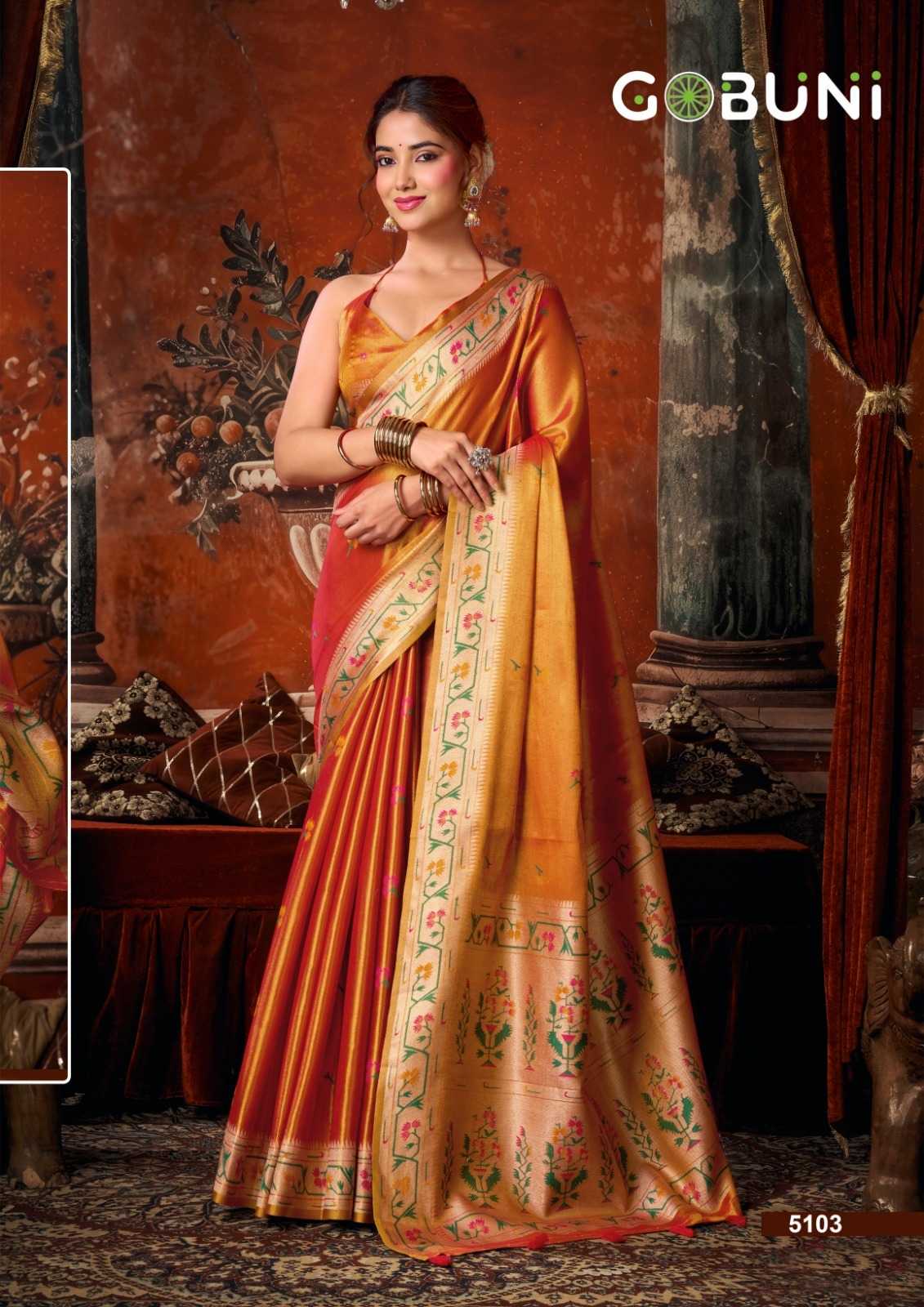 YNF Wholesale Tissue Silk Paithani Sarees  | Surat Manufacturer