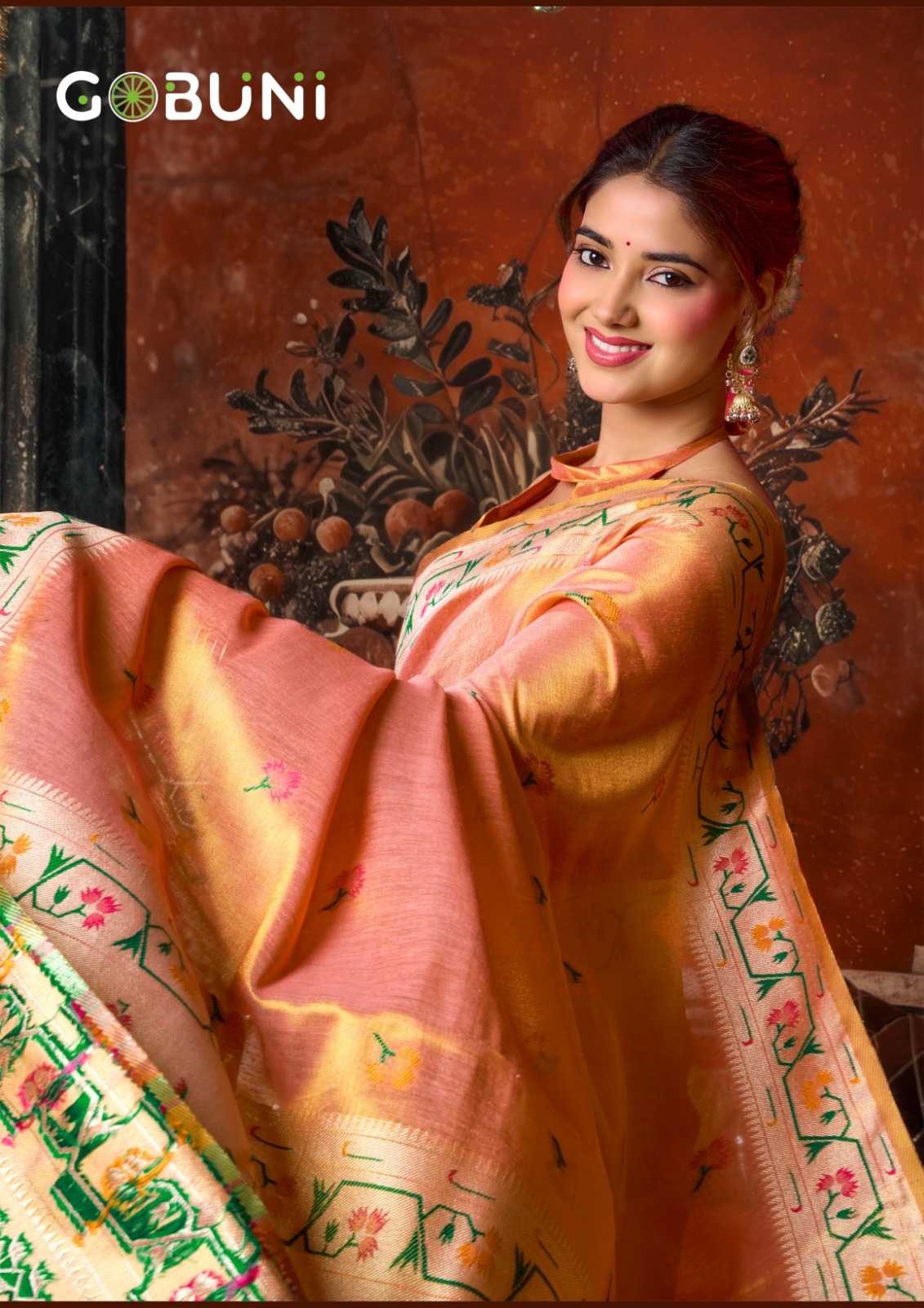 YNF Wholesale Tissue Silk Paithani Sarees  | Surat Manufacturer