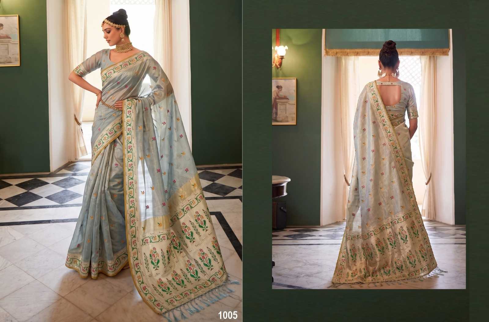 YNF Wholesale Tissue Silk Tissue Silk Saree  | Surat Manufacturer