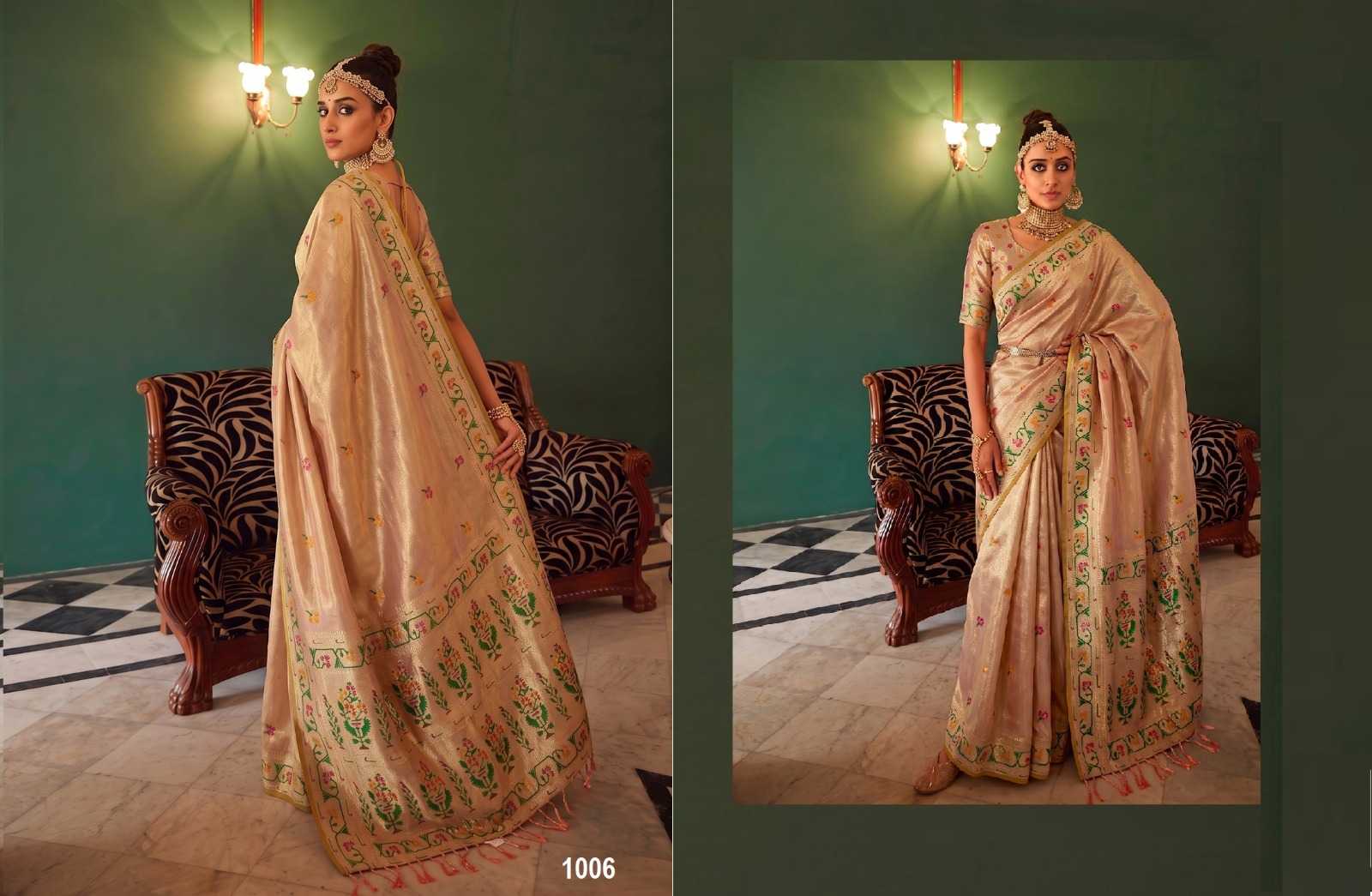 YNF Wholesale Tissue Silk Tissue Silk Saree  | Surat Manufacturer