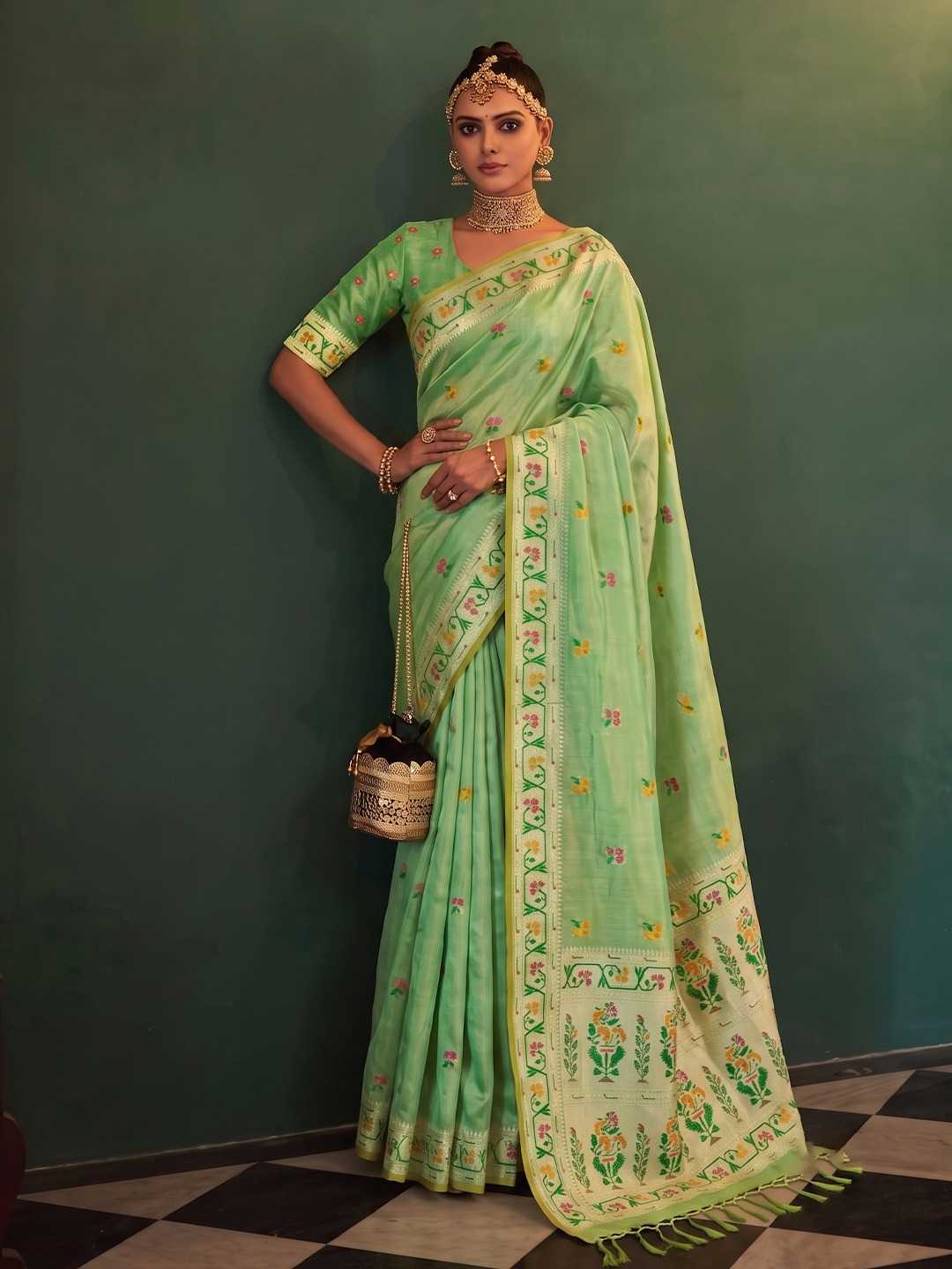YNF Wholesale Tissue Silk Tissue Silk Saree  | Surat Manufacturer