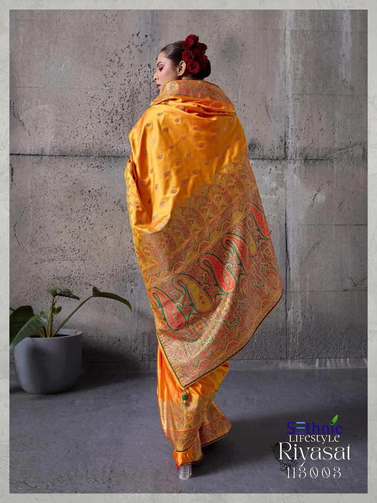 YNF Wholesale Satin Designer Silk Sarees  | Surat Manufacturer