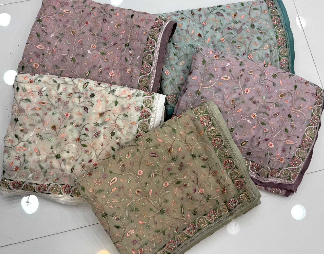 YNF Wholesale Fancy Party Wear Sarees  | Surat Manufacturer