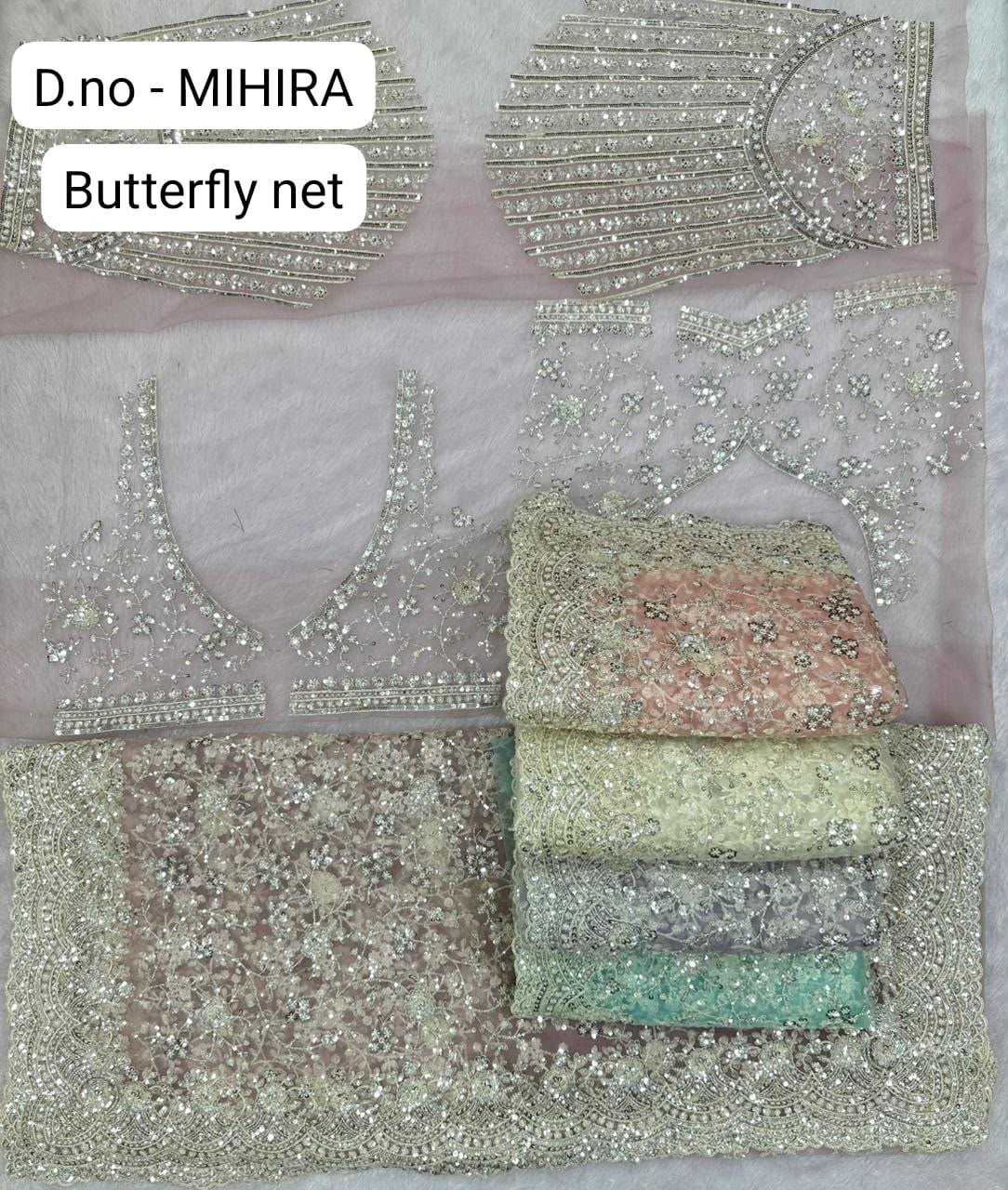 YNF Wholesale Butterfly Net Party Wear Sarees  | Surat Manufacturer