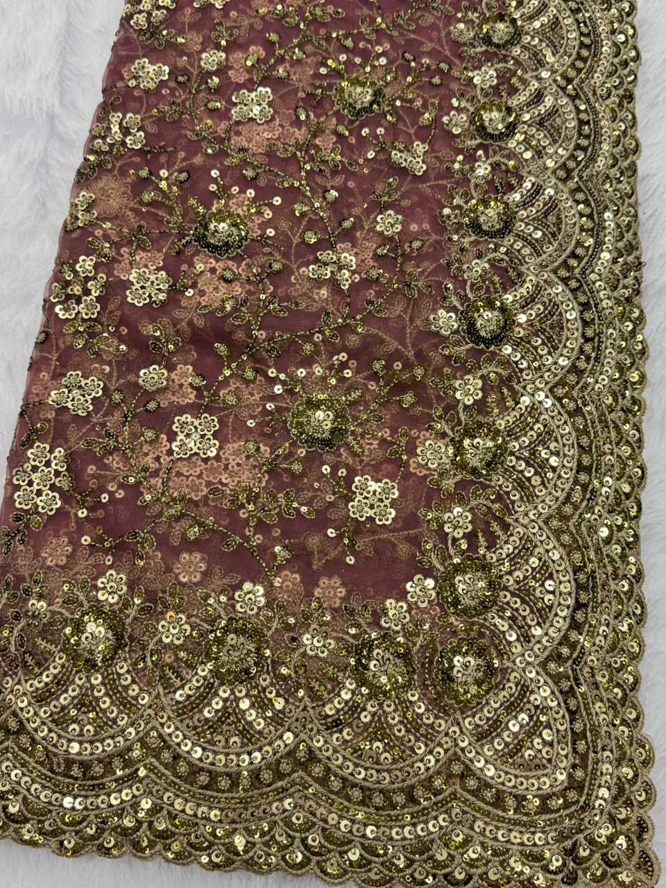 YNF Wholesale Butterfly Net Sequence Sarees  | Surat Manufacturer