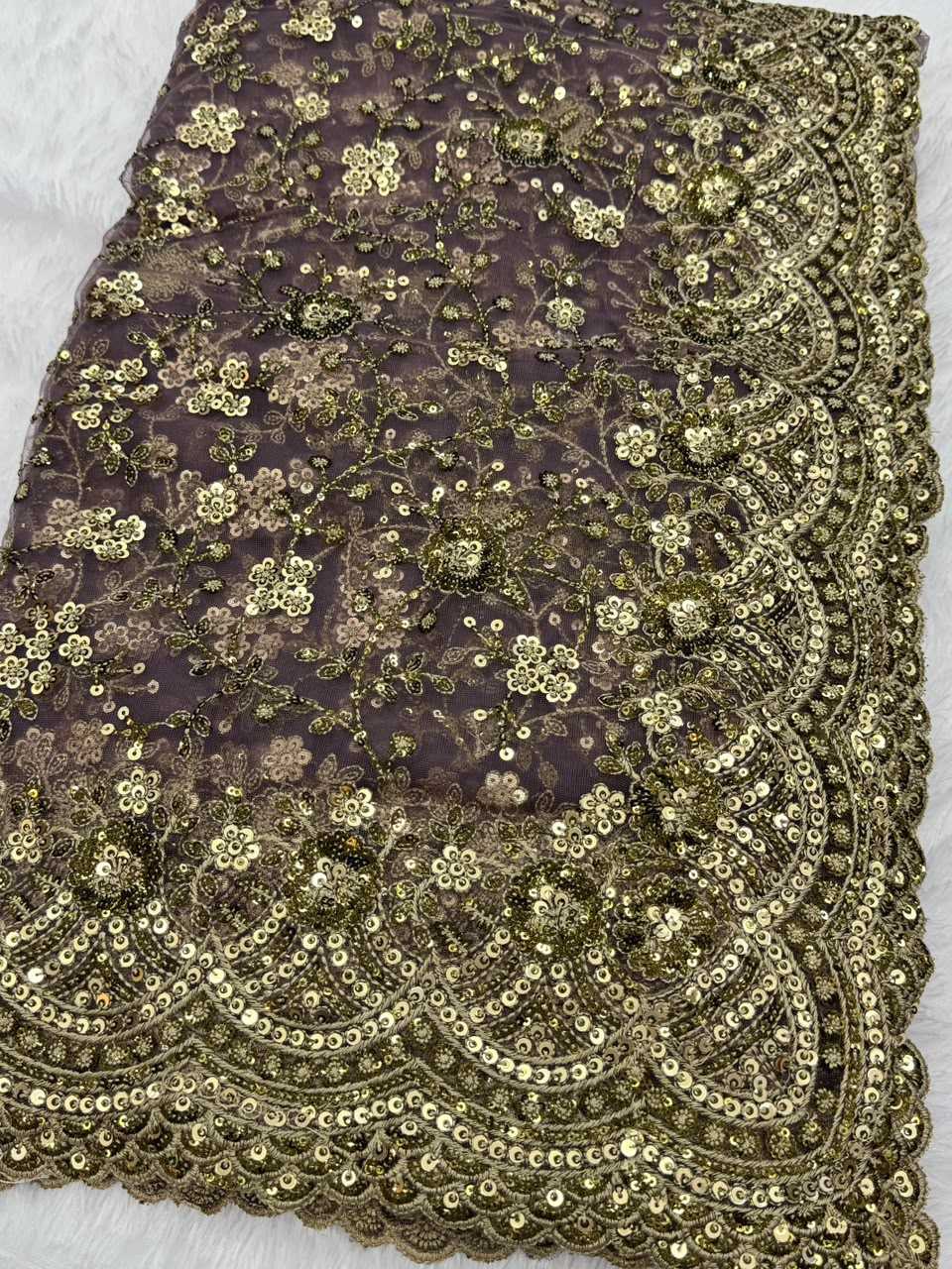 YNF Wholesale Butterfly Net Sequence Sarees  | Surat Manufacturer