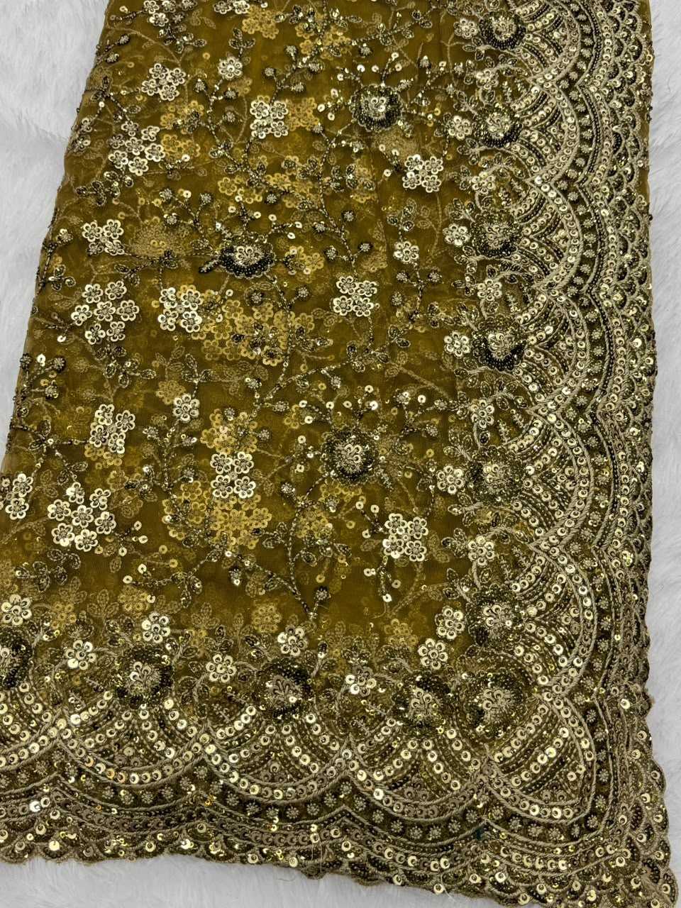 YNF Wholesale Butterfly Net Sequence Sarees  | Surat Manufacturer