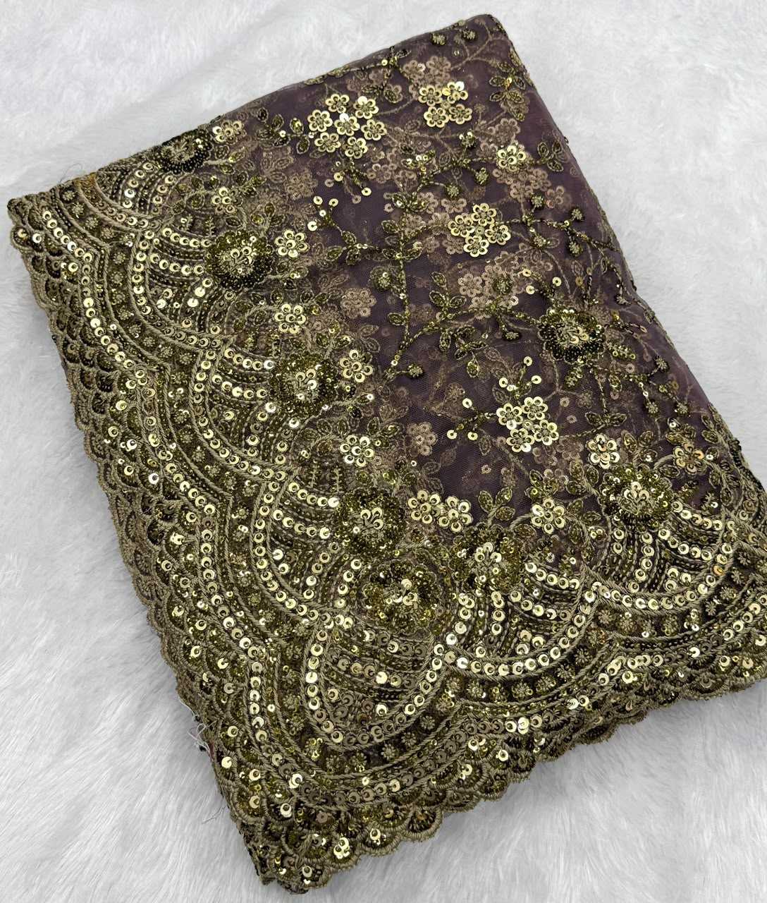 YNF Wholesale Butterfly Net Sequence Sarees  | Surat Manufacturer