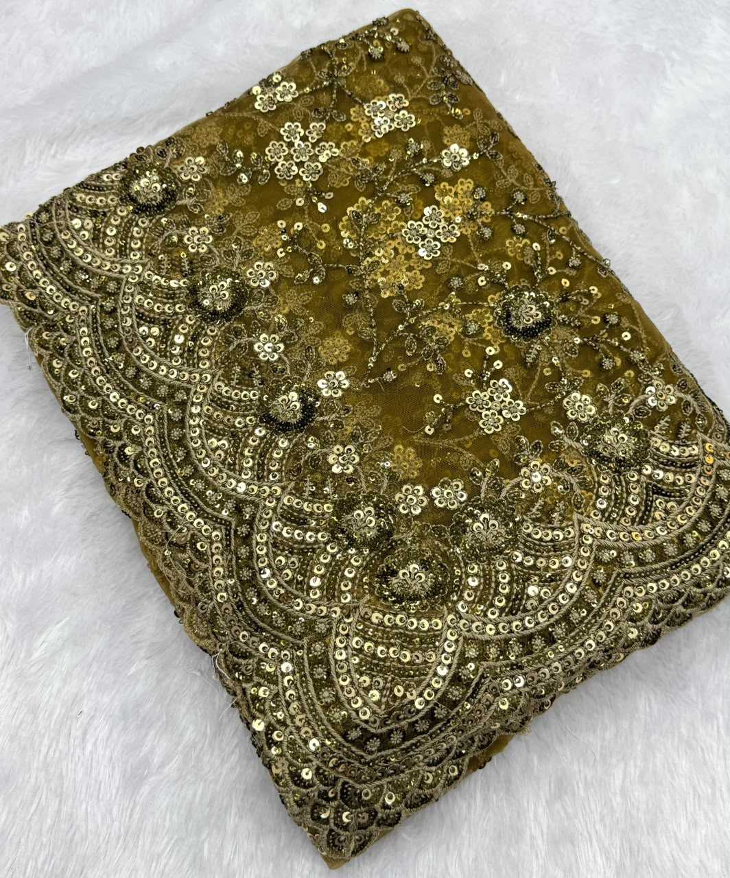 YNF Wholesale Butterfly Net Sequence Sarees  | Surat Manufacturer