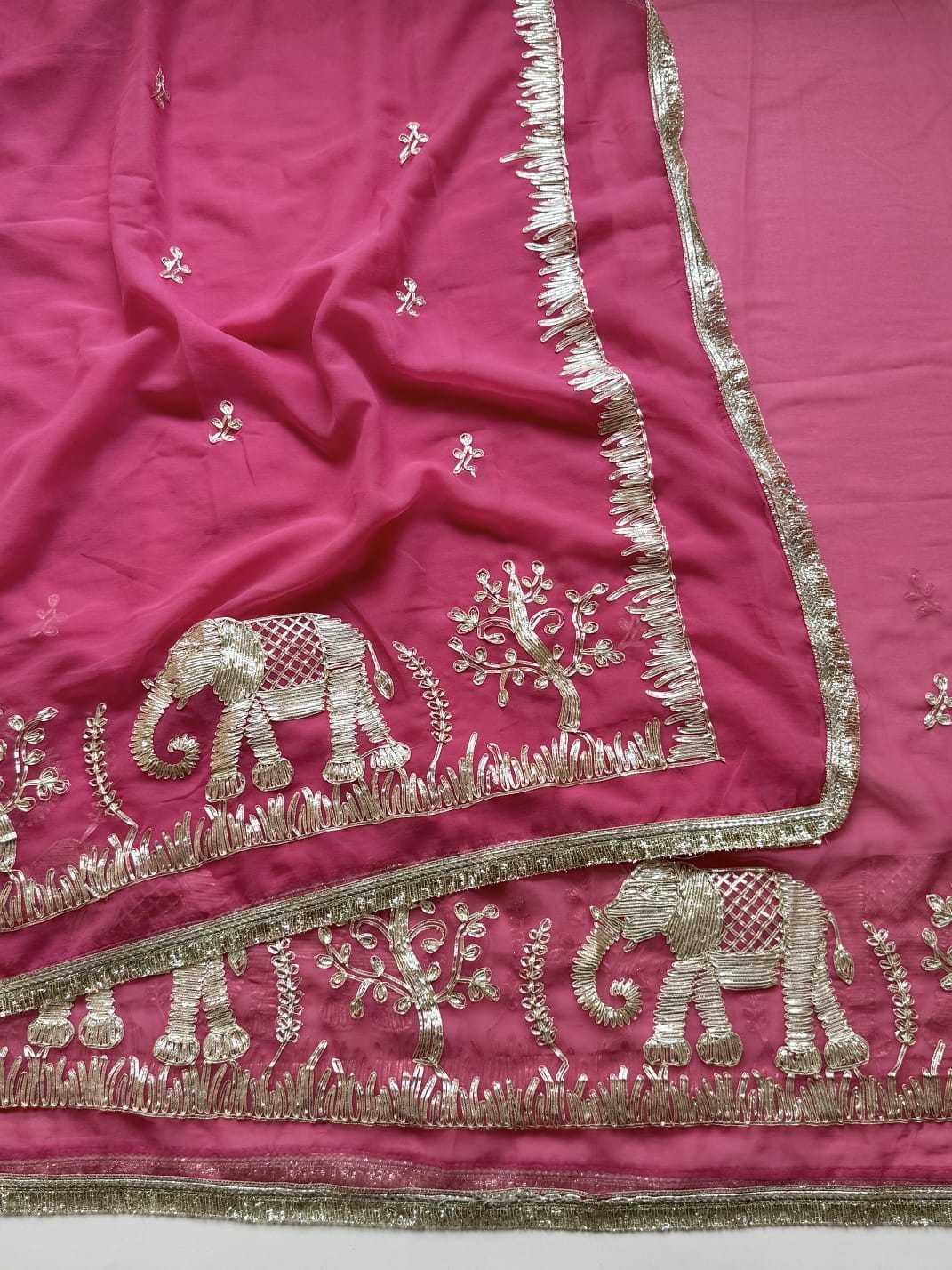 YNF Wholesale Georgette Georgette Sarees  | Surat Manufacturer