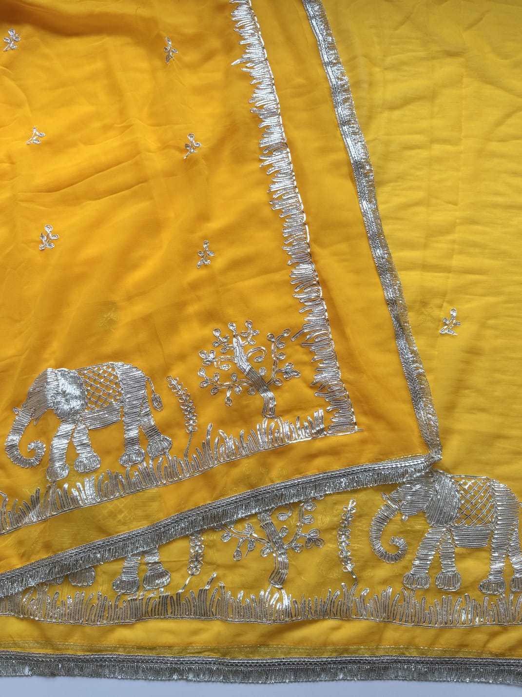 YNF Wholesale Georgette Georgette Sarees  | Surat Manufacturer
