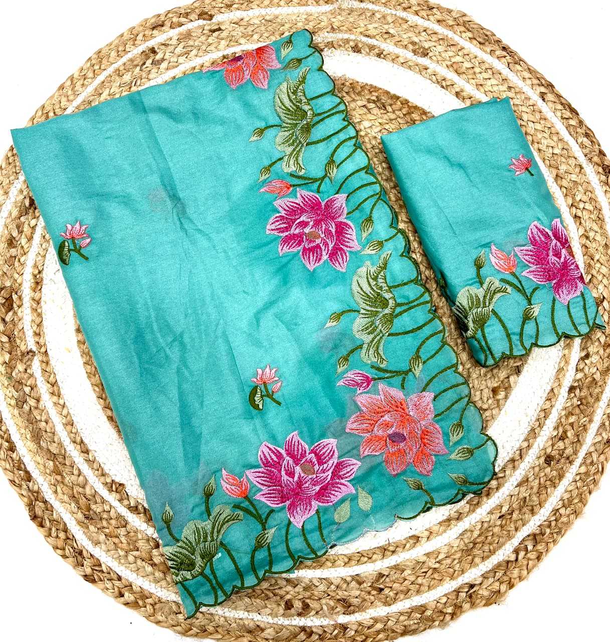 YNF Wholesale Tussar Silk Embroidered Sarees  | Surat Manufacturer