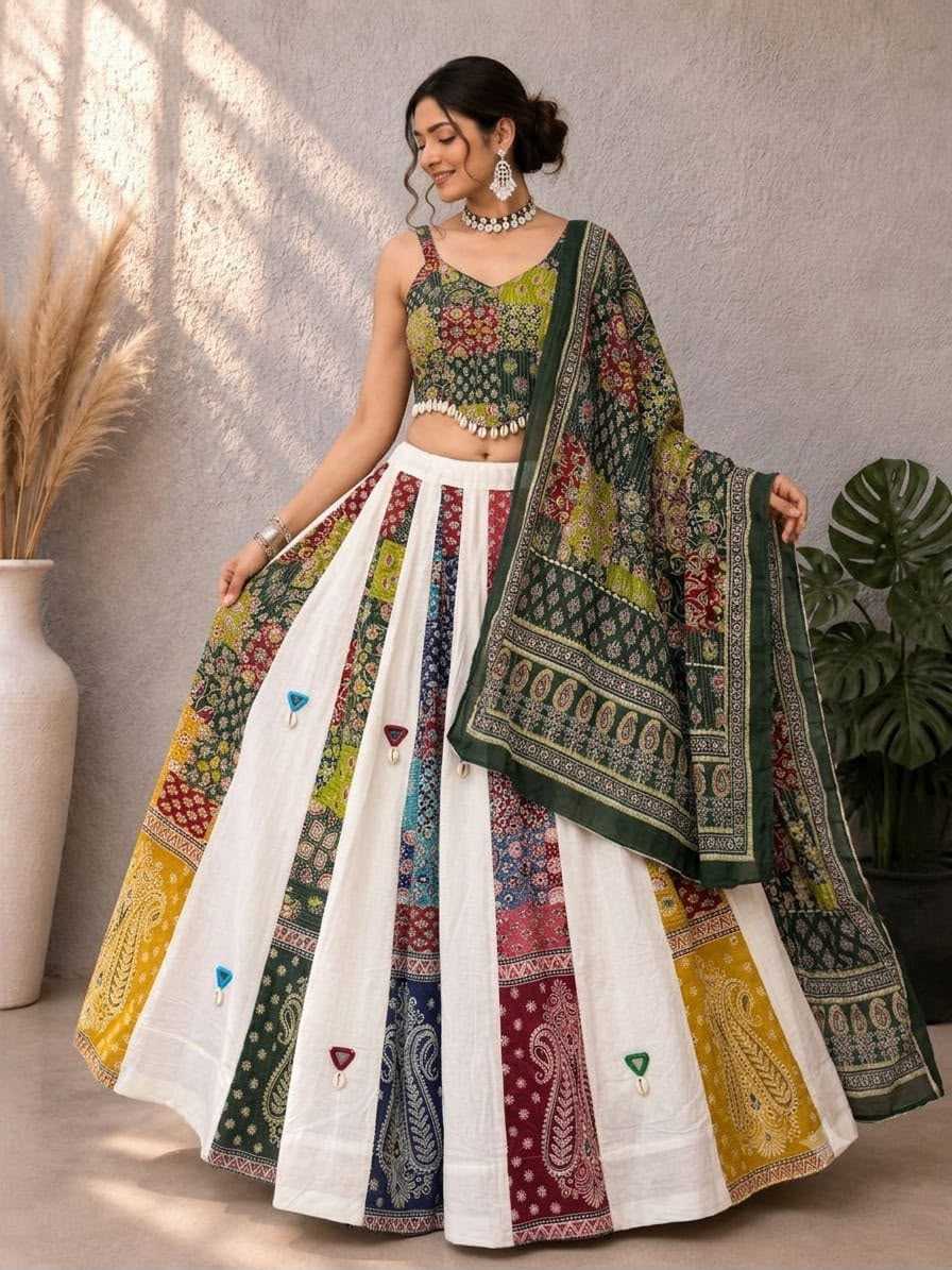 YNF Wholesale Cotton Traditional Lehenga  | Surat Manufacturer