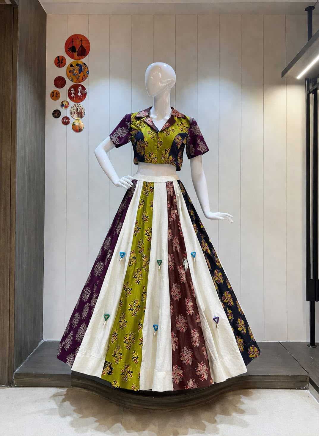 YNF Wholesale Cotton Designer Lehenga  | Surat Manufacturer