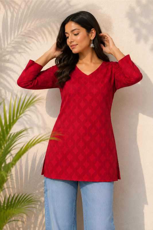 YNF Wholesale Pure Cotton Short Kurtis  | Surat Manufacturer