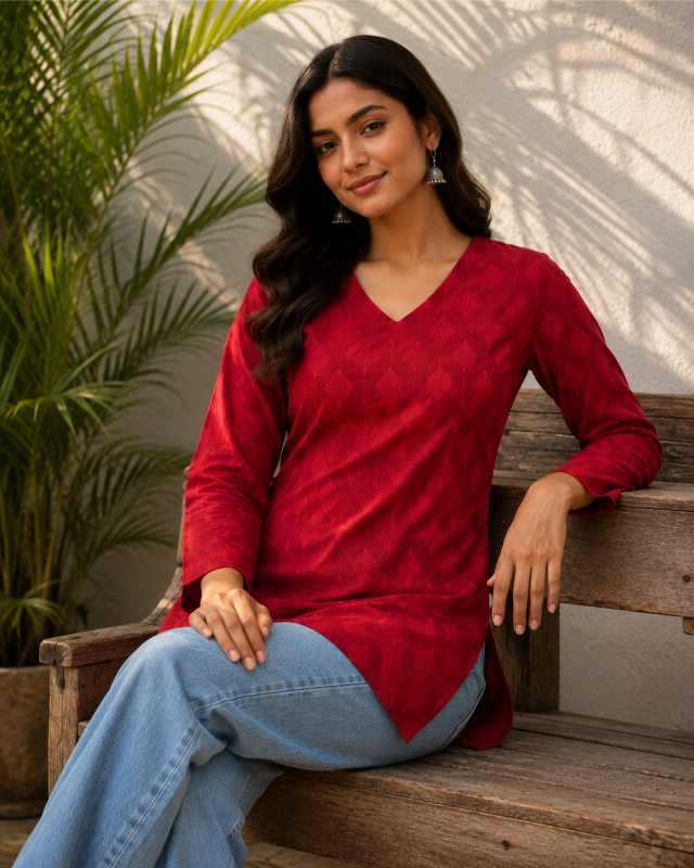YNF Wholesale Pure Cotton Short Kurtis  | Surat Manufacturer