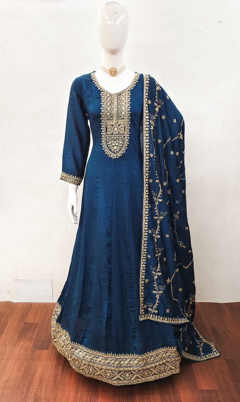 YNF Wholesale Premium Silk Embroidery Suits  | Surat Manufacturer