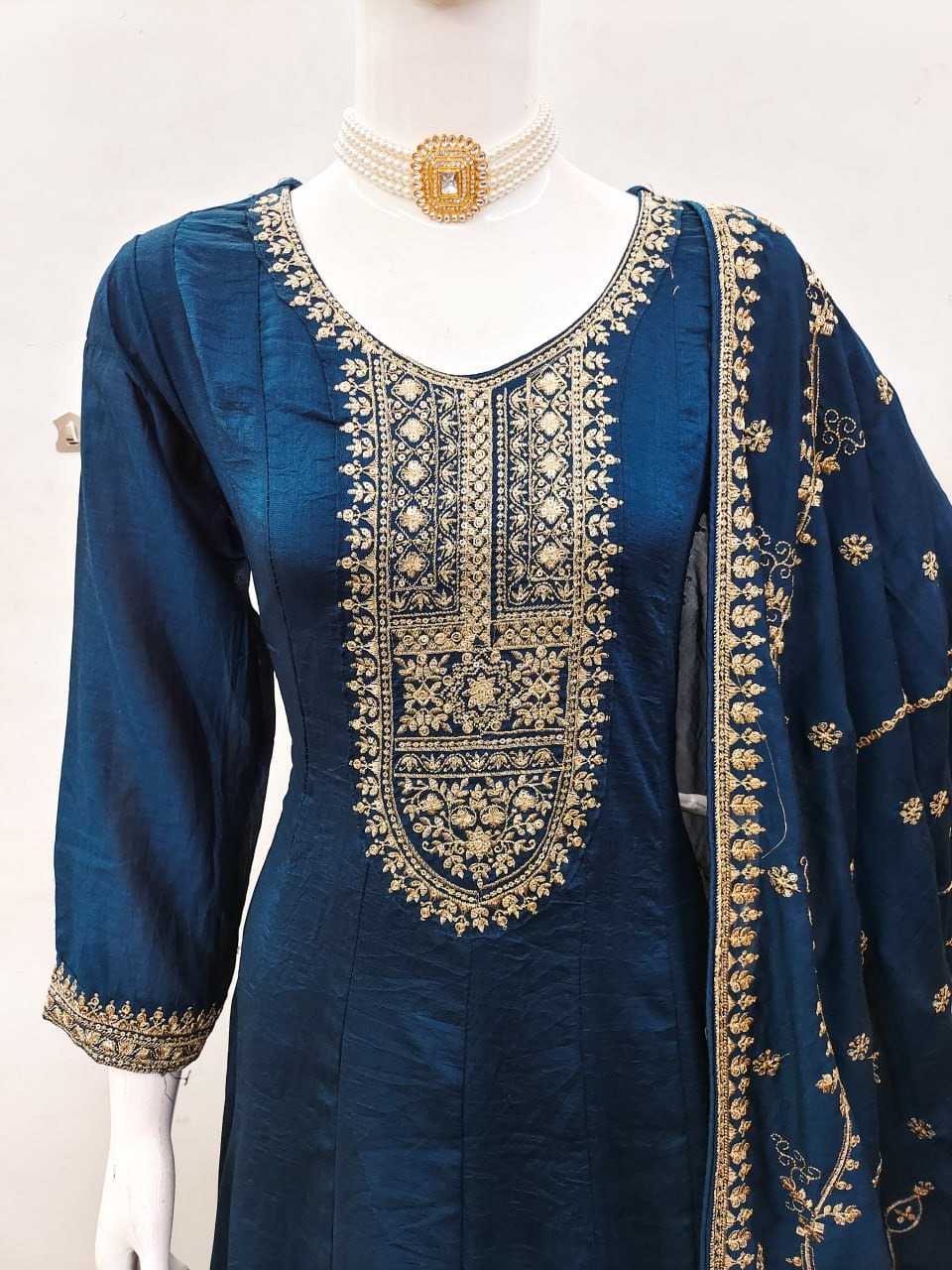 YNF Wholesale Premium Silk Embroidery Suits  | Surat Manufacturer