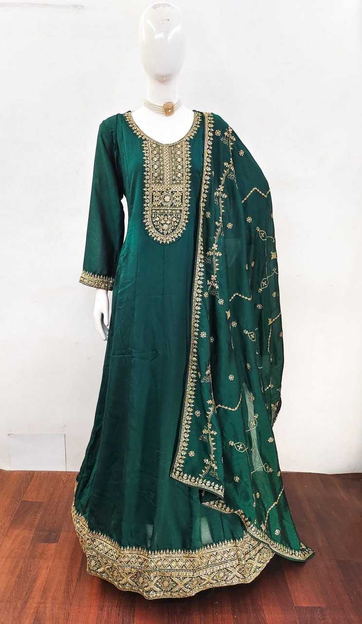 YNF Wholesale Premium Silk Embroidery Suits  | Surat Manufacturer