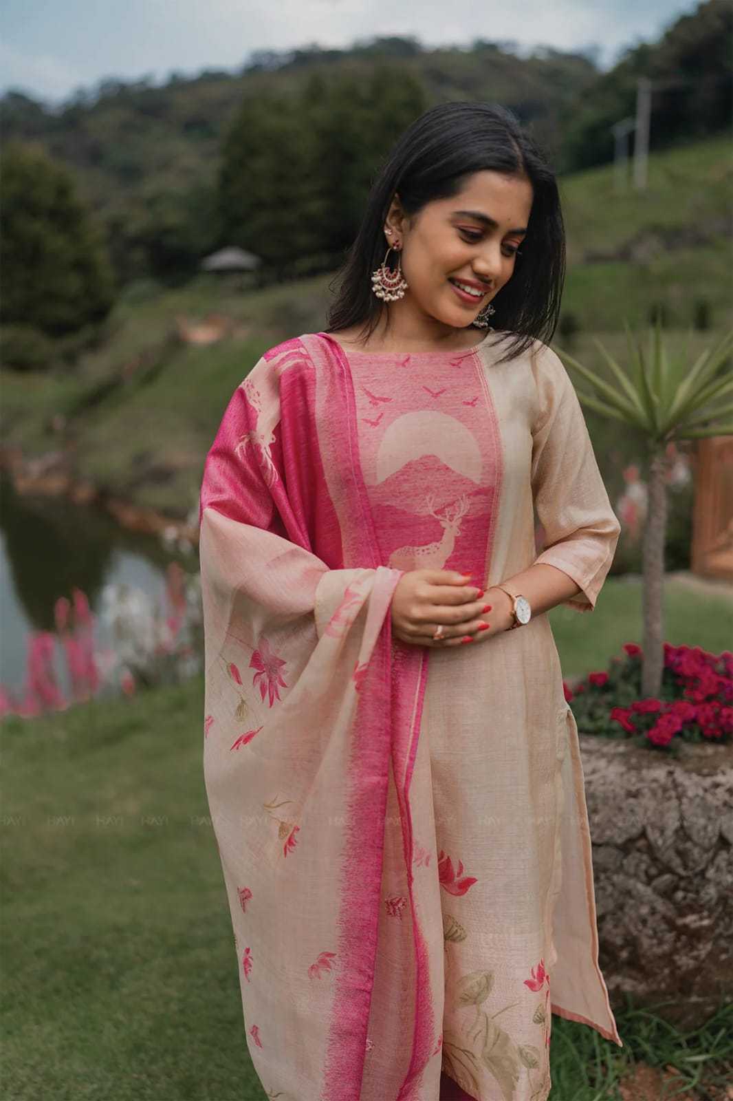 YNF Wholesale Heavy Silk Printed Suits  | Surat Manufacturer