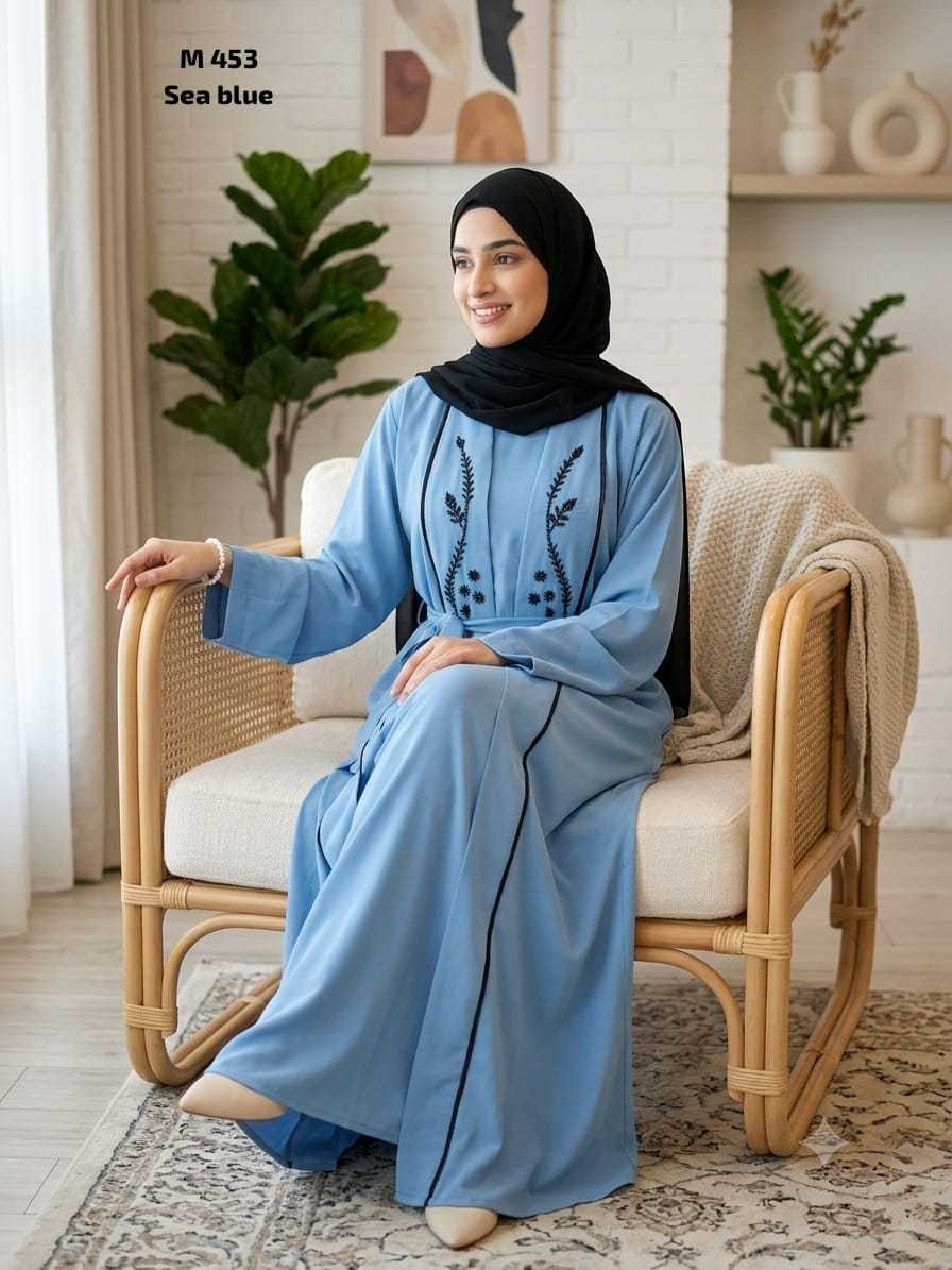 YNF Wholesale Premium Nida Abaya  | Surat Manufacturer