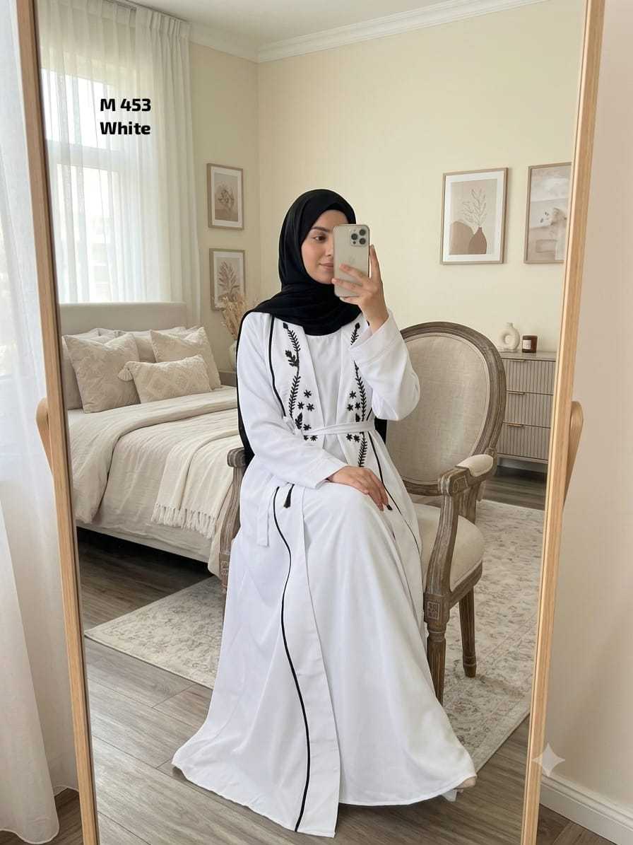 YNF Wholesale Premium Nida Abaya  | Surat Manufacturer