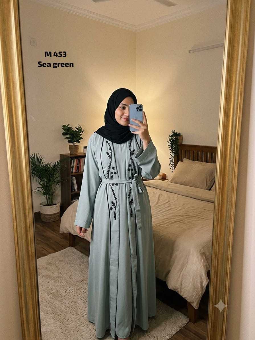 YNF Wholesale Premium Nida Abaya  | Surat Manufacturer
