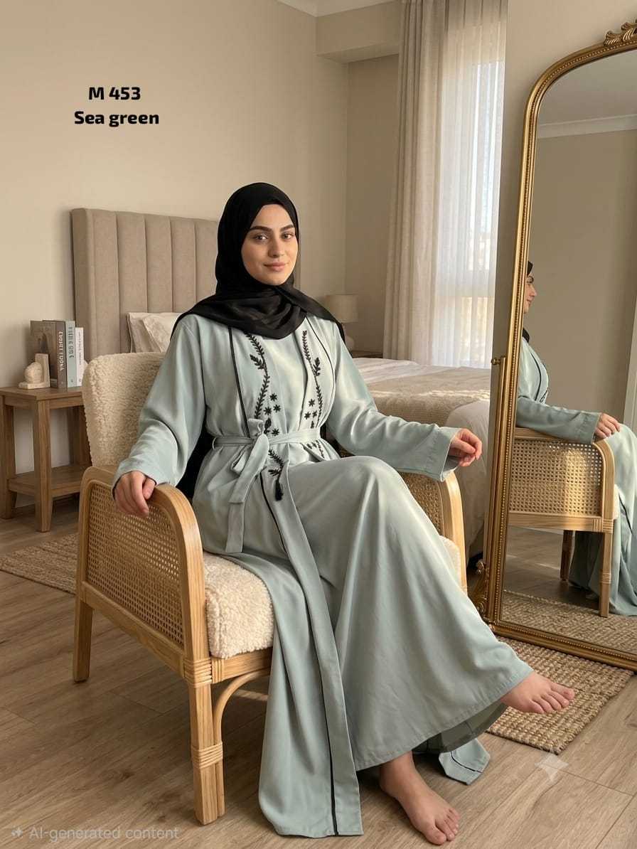YNF Wholesale Premium Nida Abaya  | Surat Manufacturer