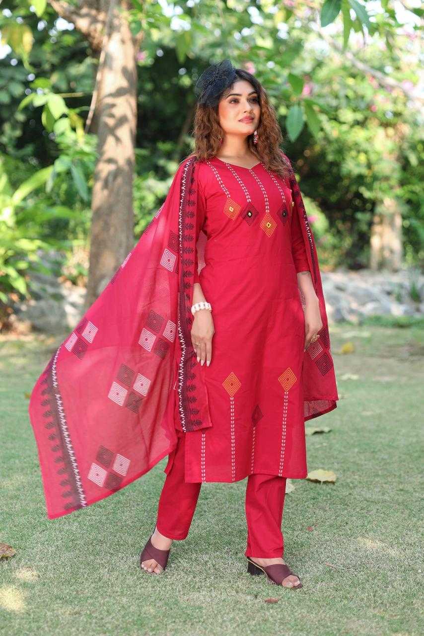 Keevaa Exporter  Cotton Printed Suits - YNF Online
