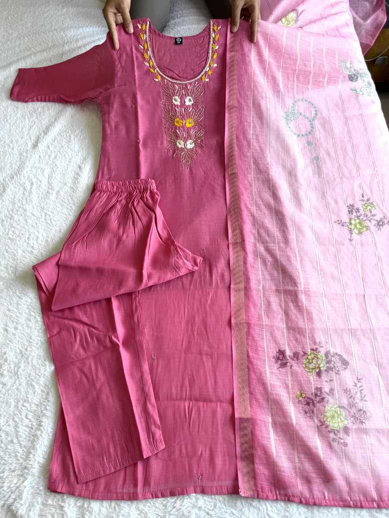 YNF Wholesale Chanderi Soft Designer Kurtis  | Surat Manufacturer