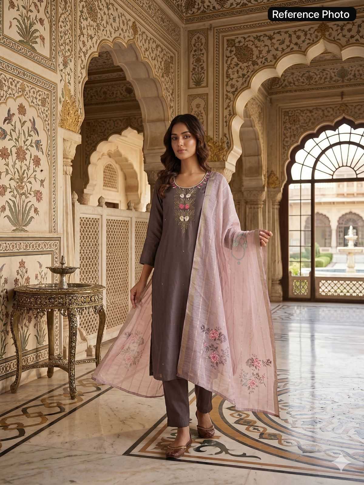 Keevaa Exporter  Chanderi Soft Ladies Suits - YNF Online