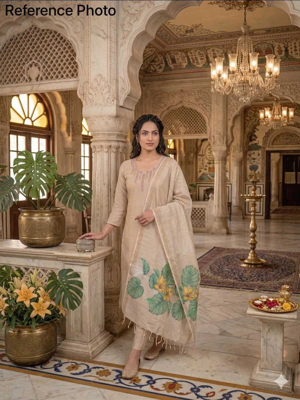 YNF Wholesale Chanderi Soft Designer Kurtis  | Surat Manufacturer