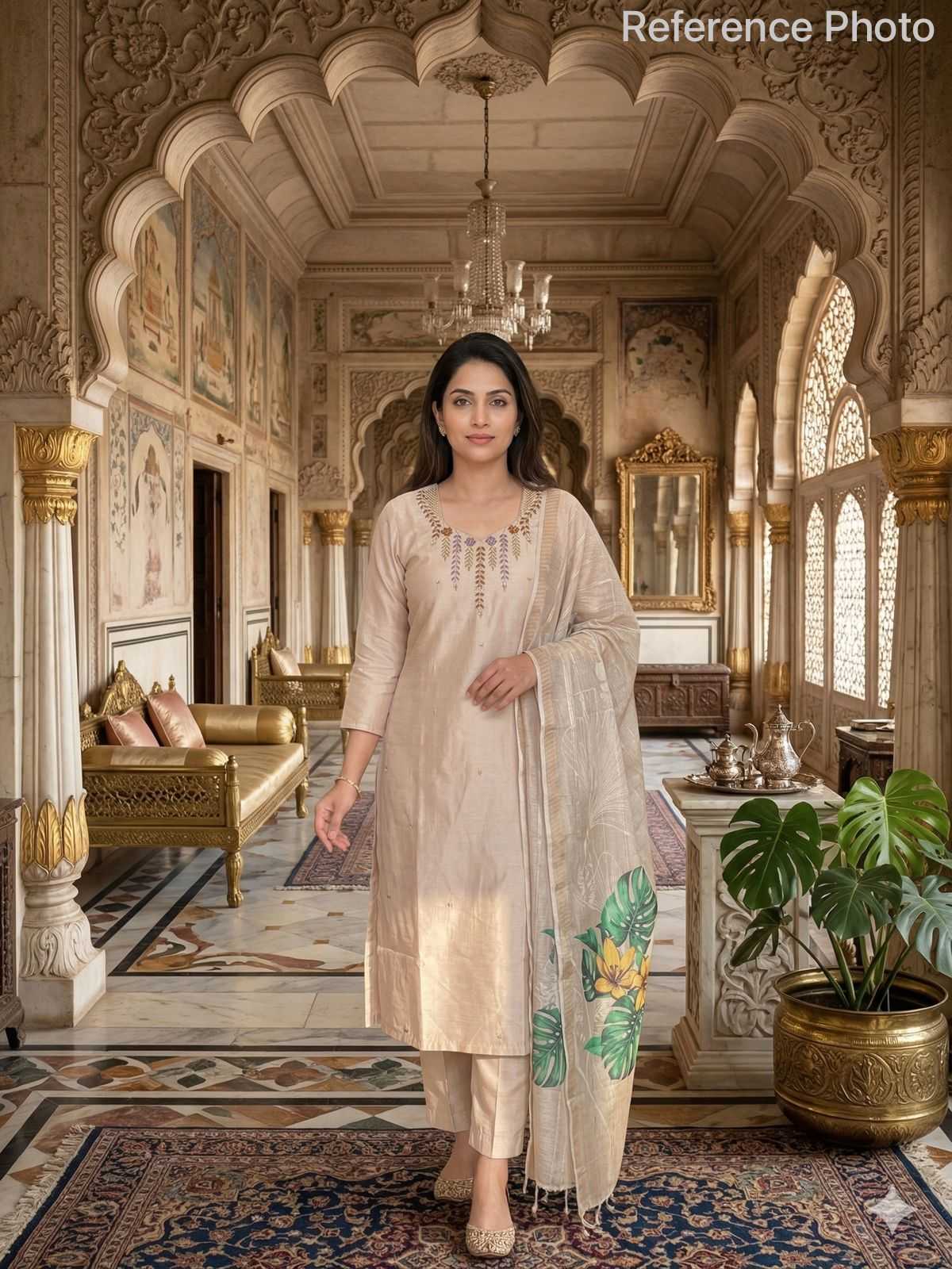 YNF Wholesale Chanderi Soft Designer Kurtis  | Surat Manufacturer