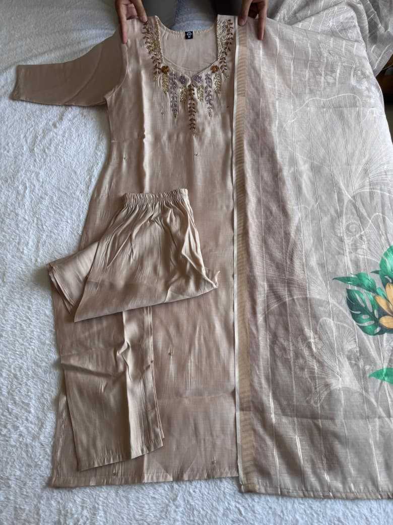 YNF Wholesale Chanderi Soft Designer Kurtis  | Surat Manufacturer